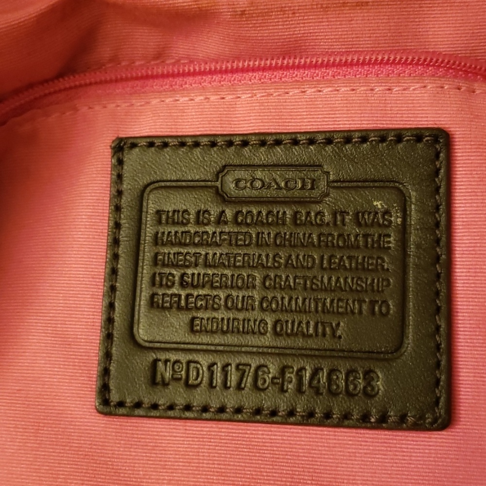 Coach Authentic Signature Tote Tan/Brown - Picture 7 of 7